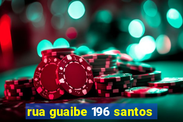 rua guaibe 196 santos